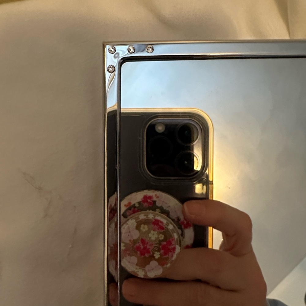 Swarovski Silver Vanity Mirror